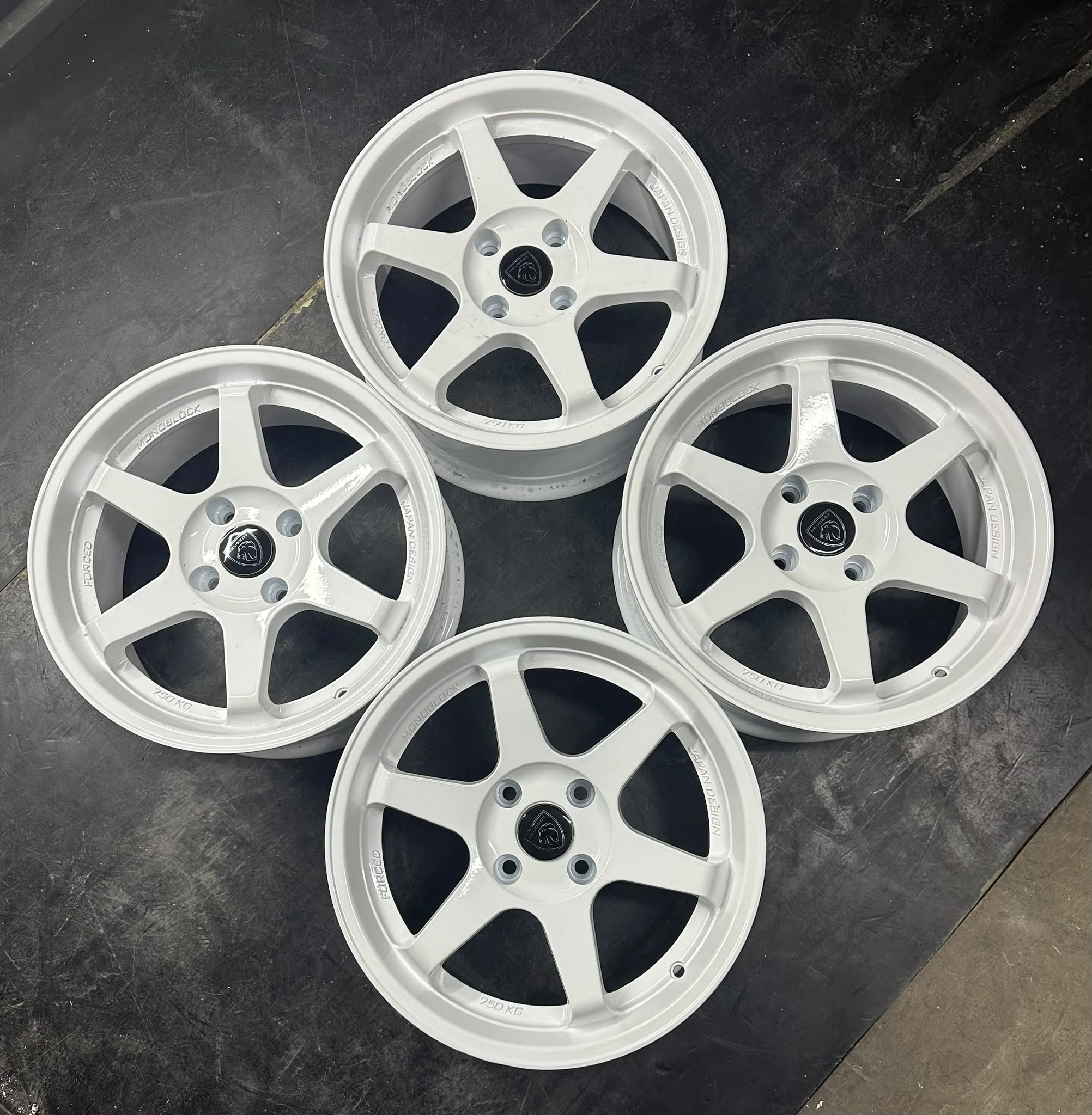 4x108 16 İNÇ J7 ET25 MONOBLOCK TE37 JANT TAKIMI