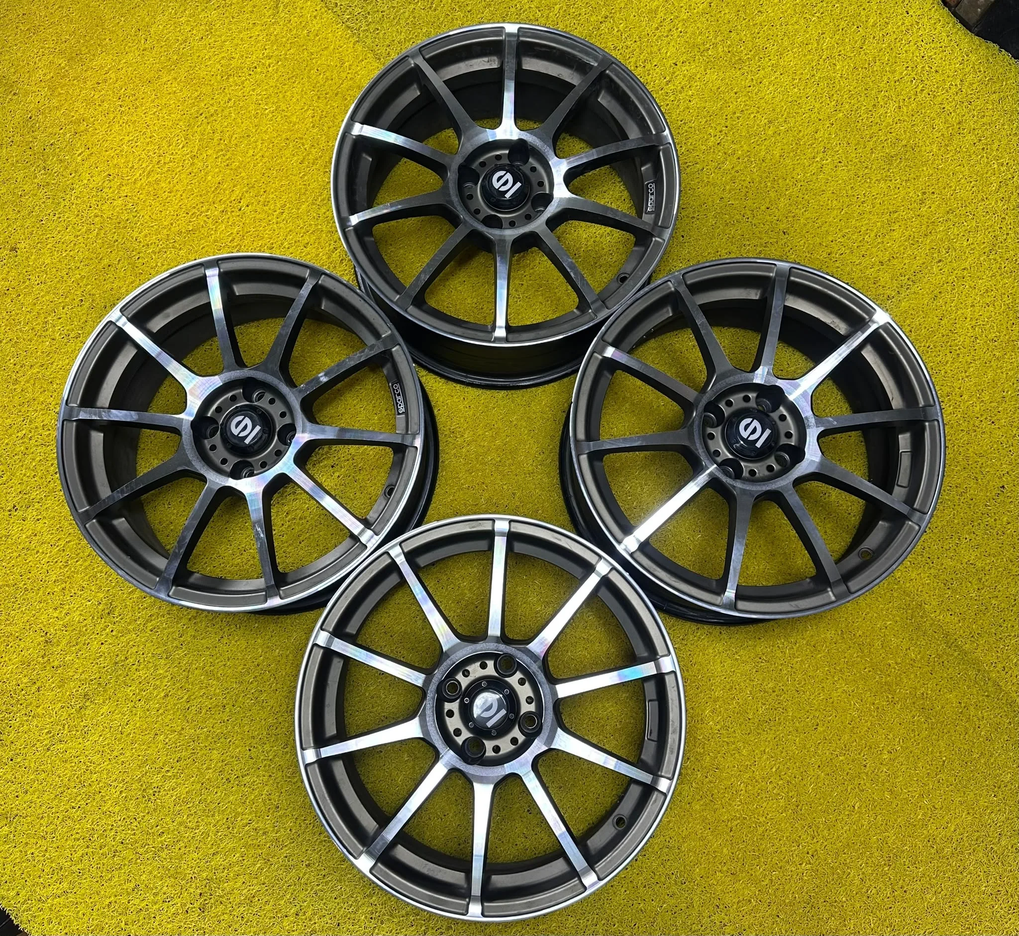 4x108 17 İNÇ J7.5 ET20 SPARCO JANT TAKIMI