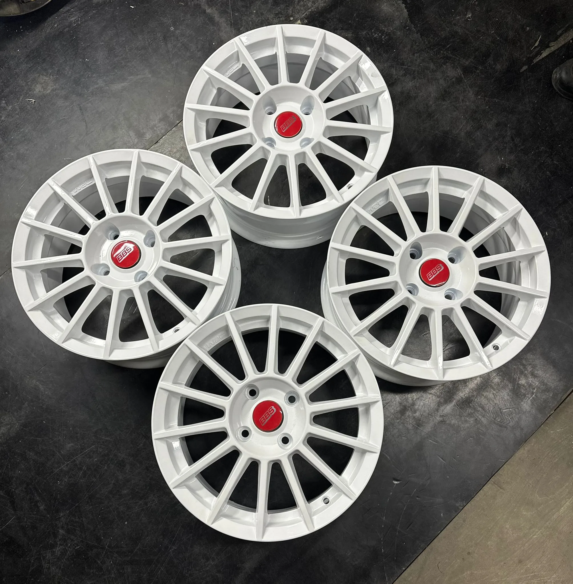 4x114.3 16 İNÇ J7 ET35 WRC JANT TAKIMI