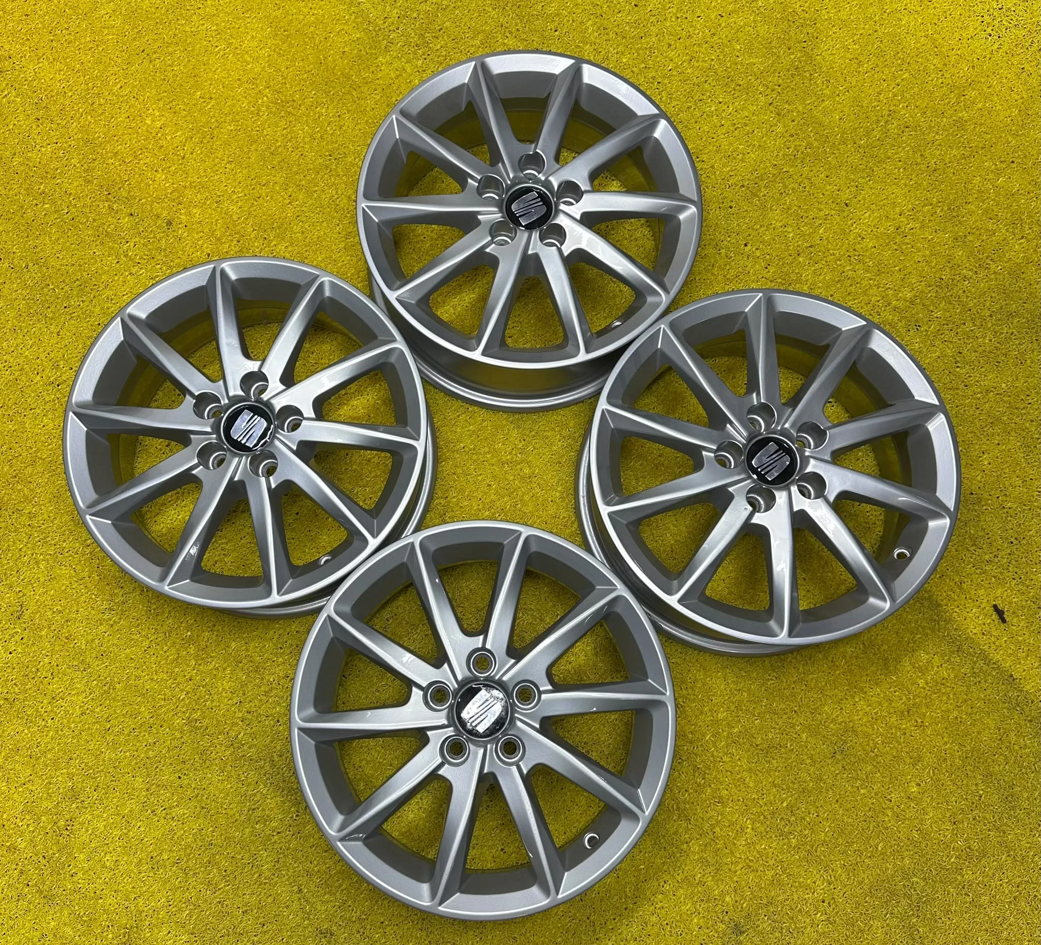 5x100 15 İNÇ J6.5 ET38 ORJİNAL SEAT IBİZA JANT TAKIMI
