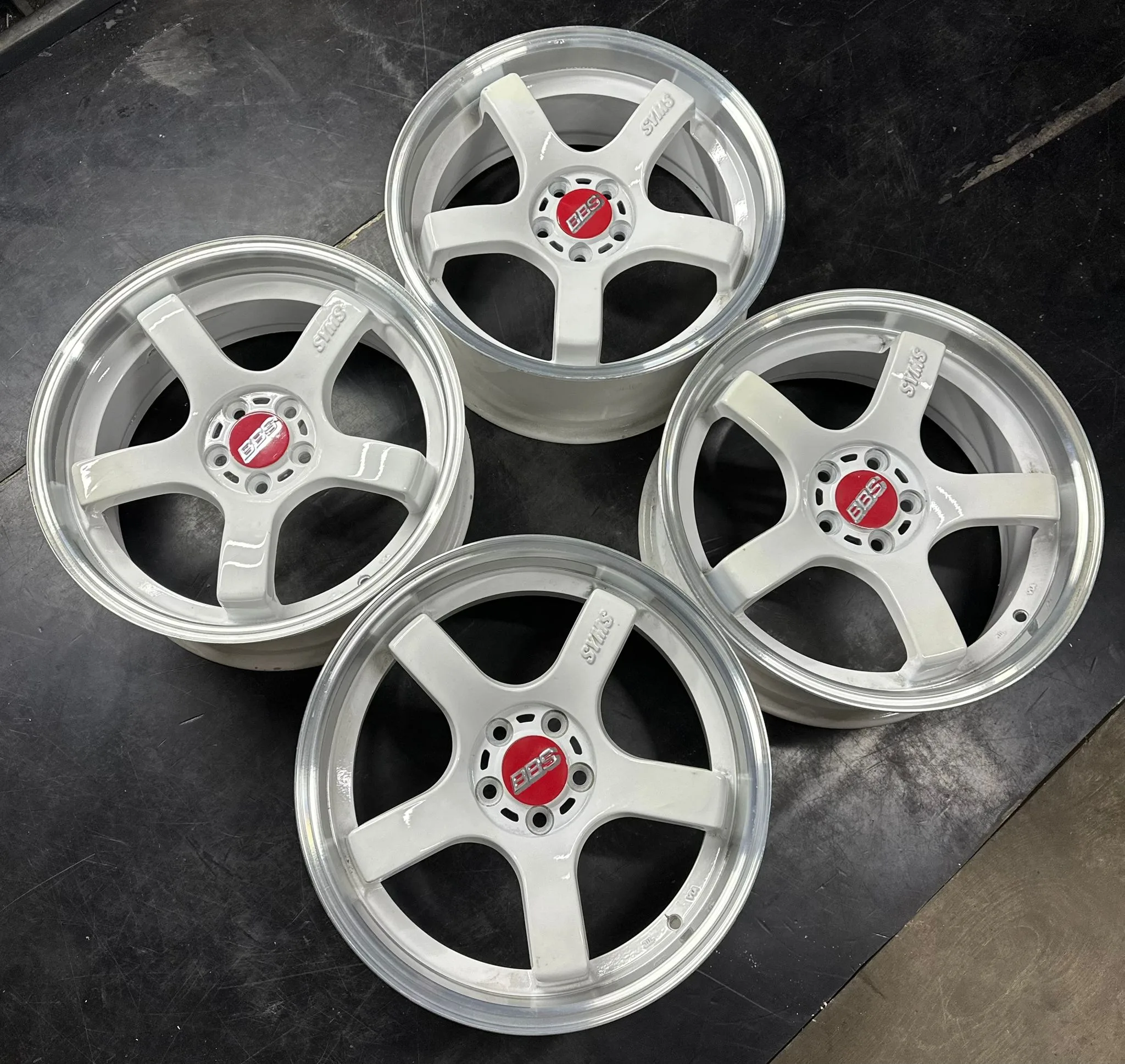 5x100 17 İNÇ J8 ET33 SYMS JANT TAKIMI