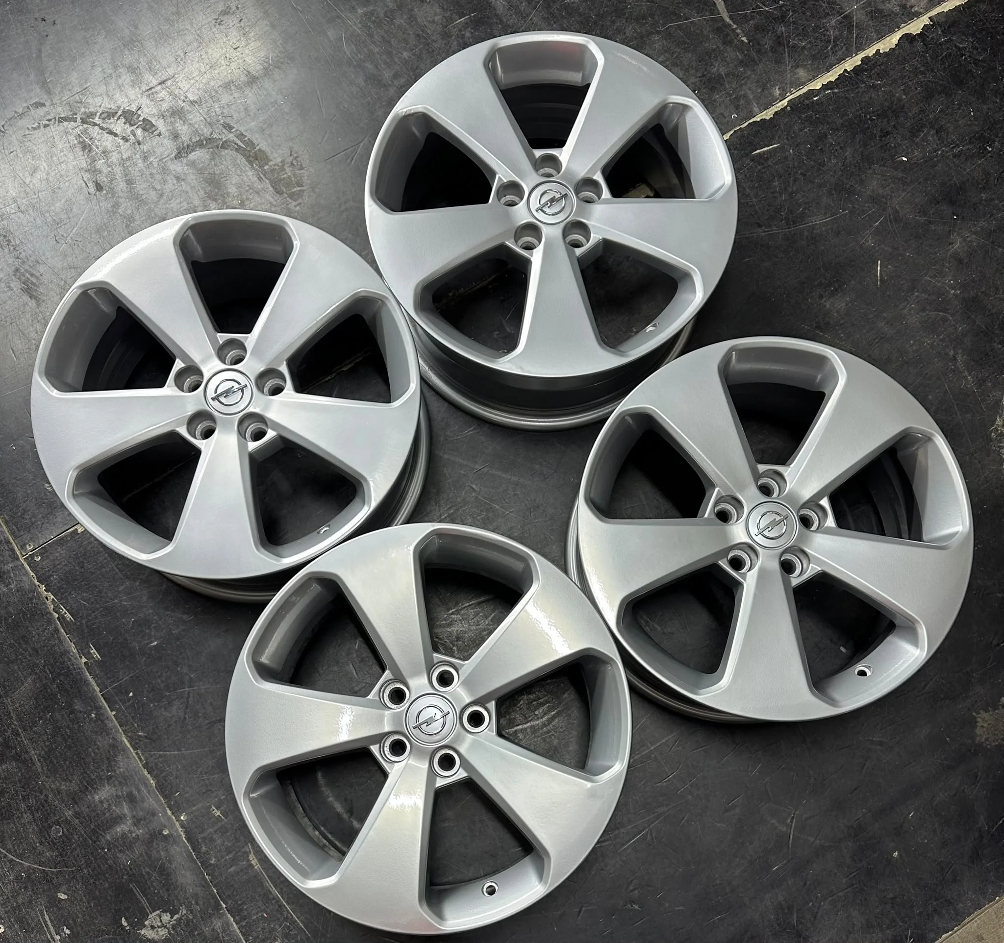 5x105 17 İNÇ J7 ET42 ORJİNAL OPEL CHEVROLET JANT TAKIMI