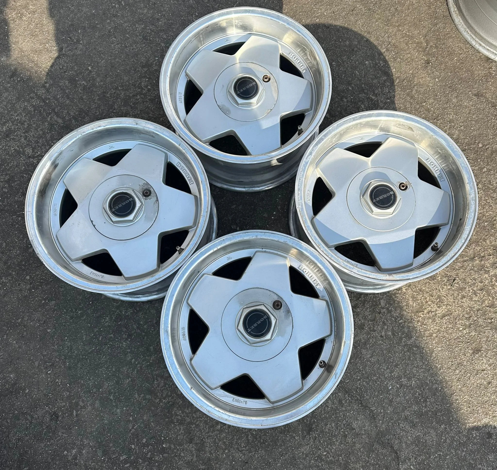 5x108/100 15 İNÇ J8 ET20 BORBET JANT TAKIMI (K6)
