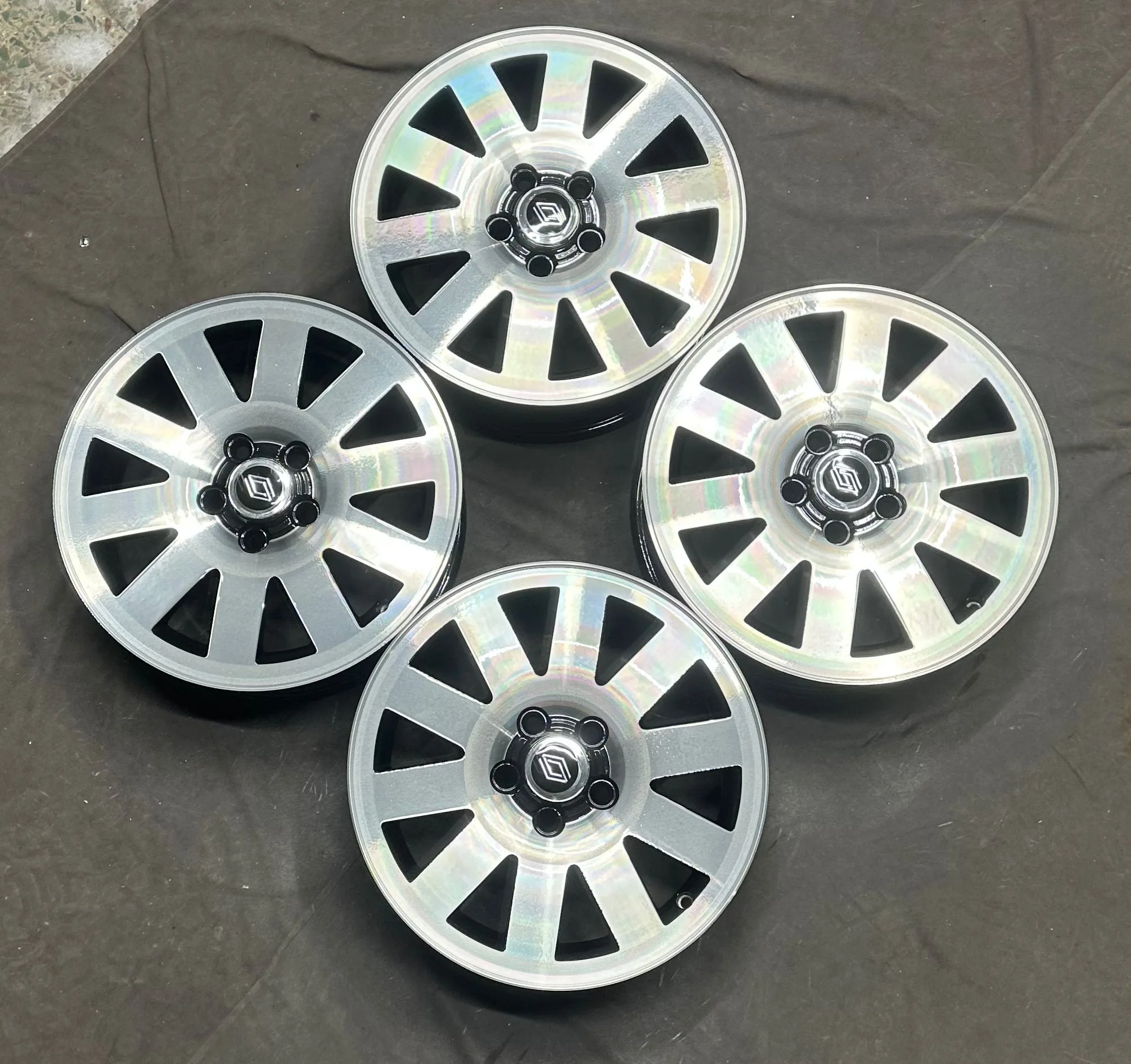 5x108 16 İNÇ J5.5 ET50 ORJİNAL RENAULT KANGO LAGUNA JANT TAKIMI(K6)