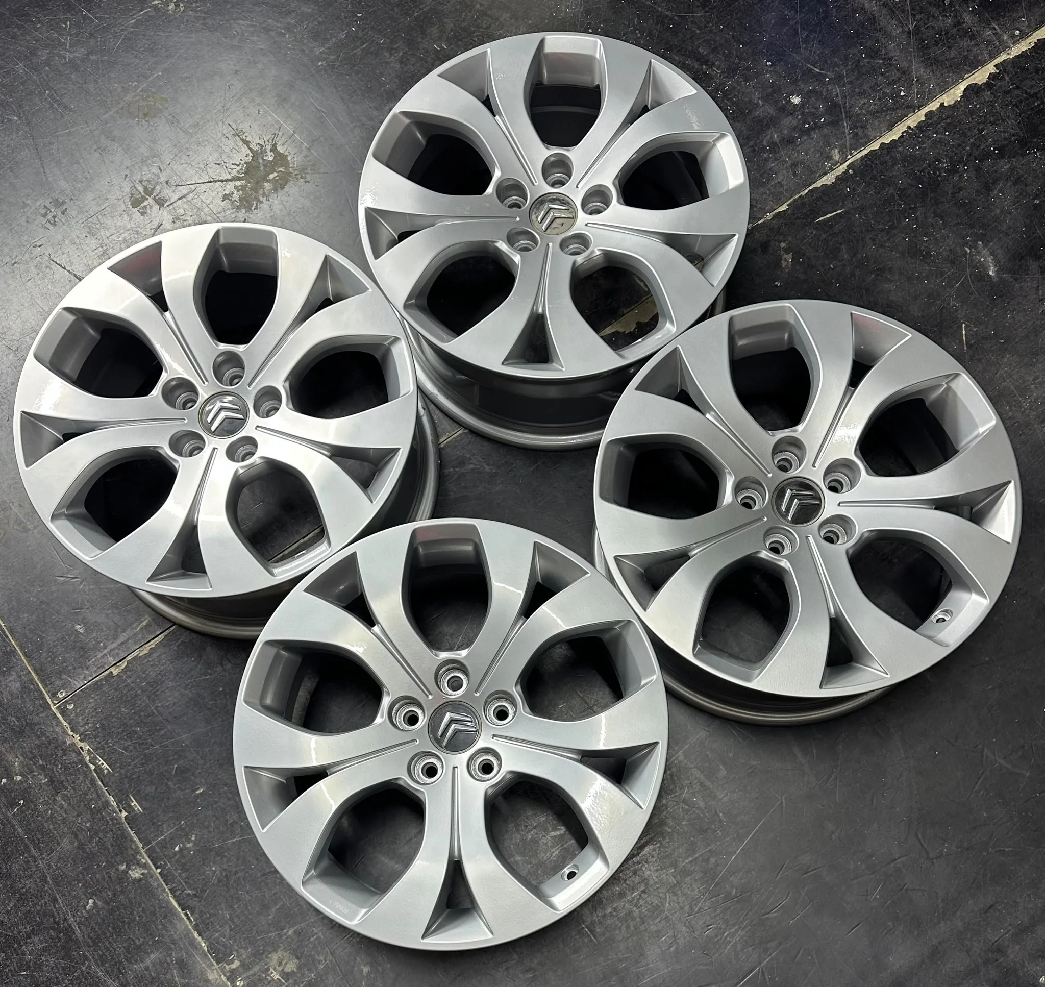 5x108 17 İNÇ J7 ET33 ORJİNAL CITREON C5 JANT TAKIMI