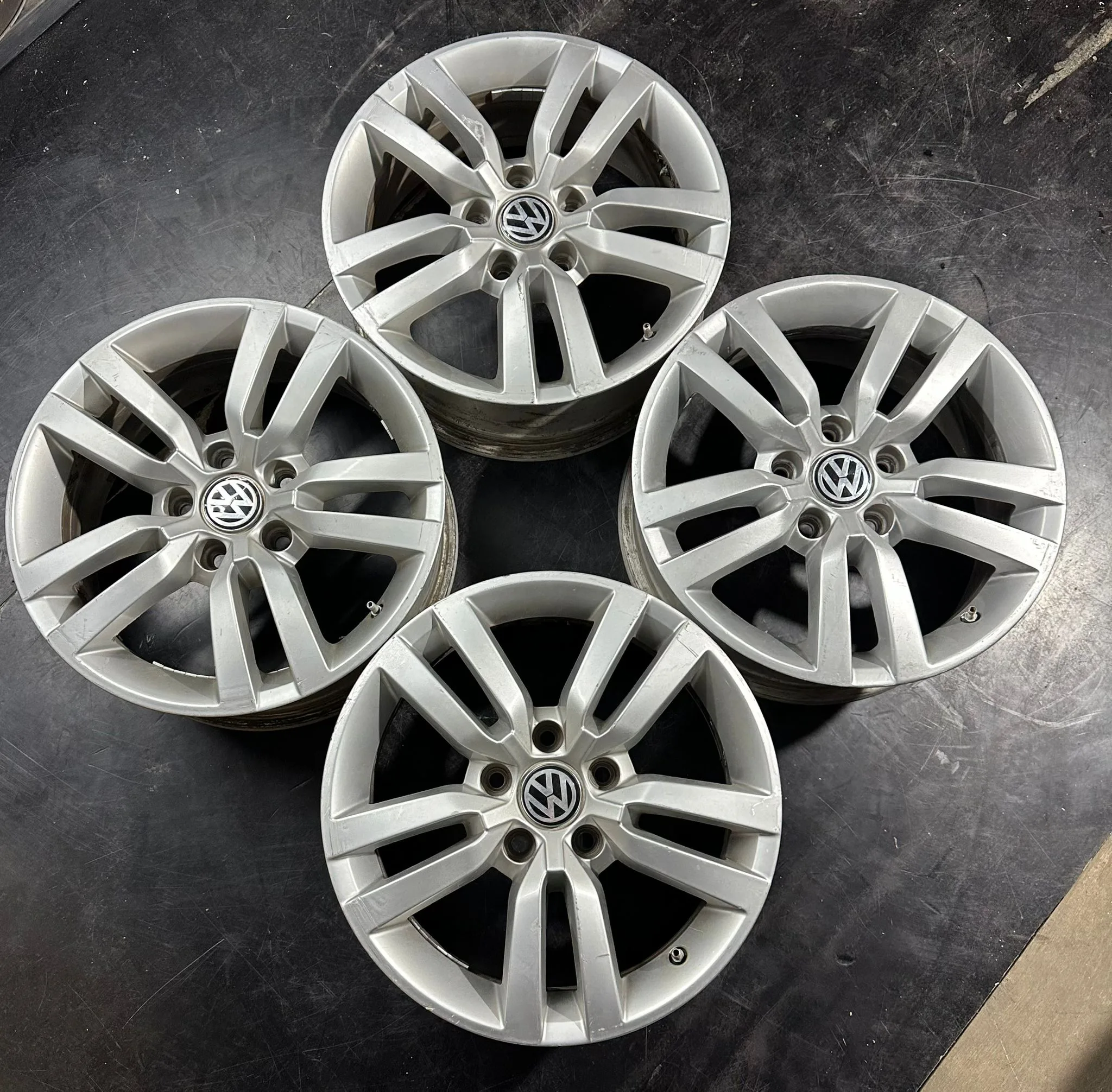 5x112 16 İNÇ J7.5 ET35 ORJİNAL VOLKSWAGEN JANT TAKIMI