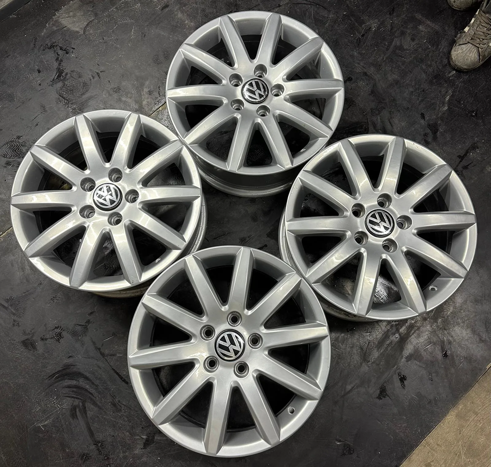 5x112 16 İNÇ J6.5 ET50 ORJİNAL VOLKSWAGEN JETTA JANT TAKIMI