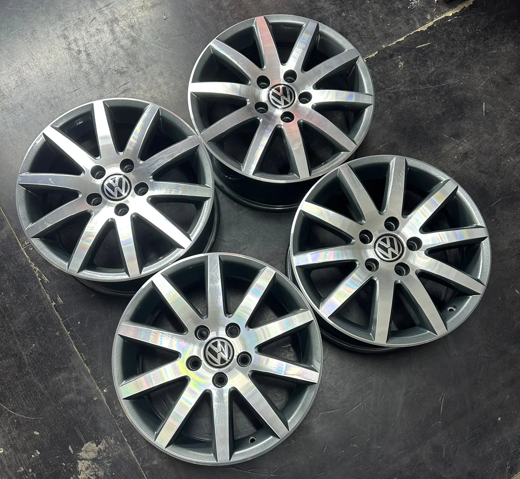 5x112 16 İNÇ J6.5 ET50 ORJİNAL VOLKSWAGEN JANT TAKIMI