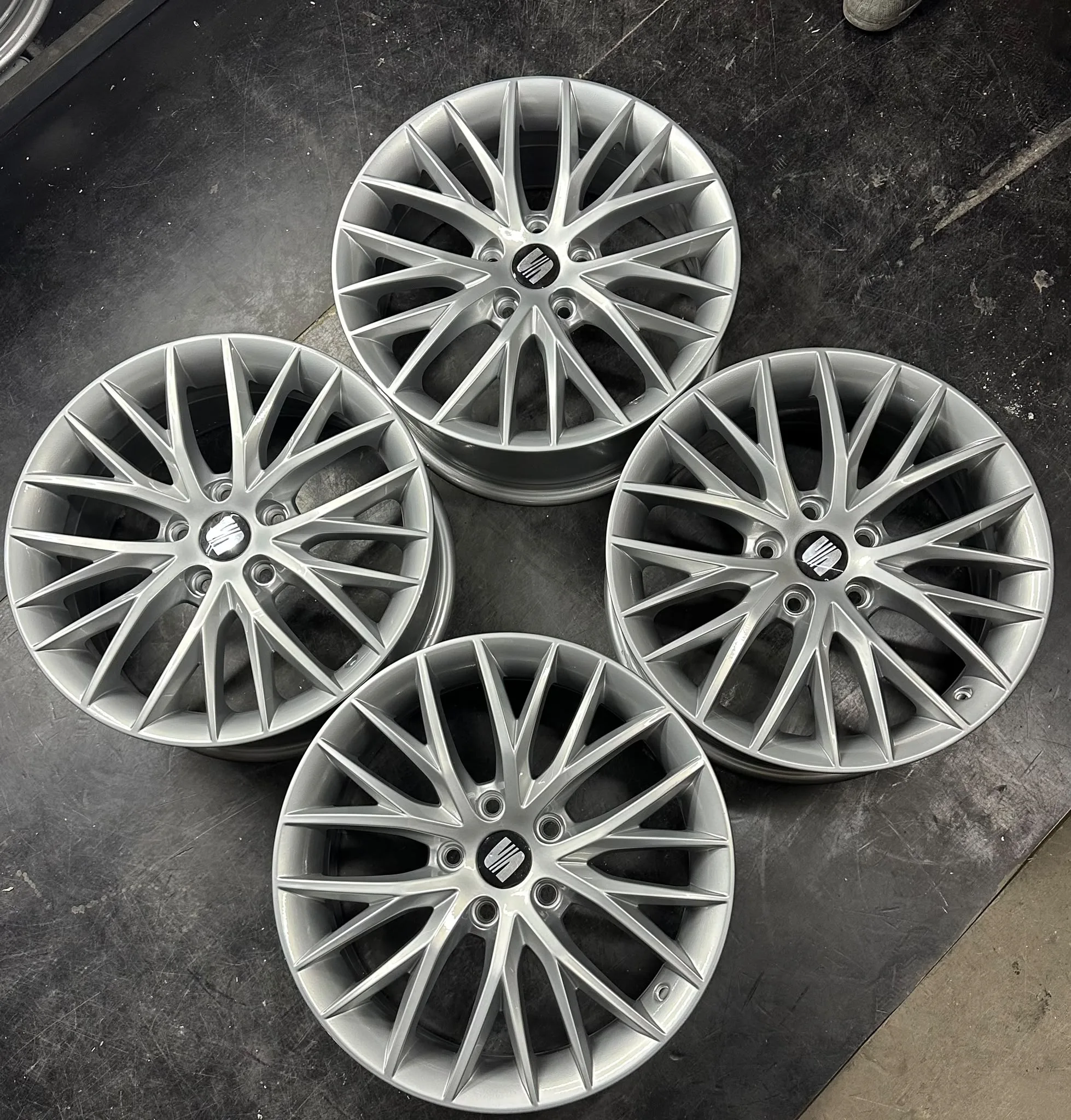 5x112 17 İNÇ J7 ET46 ORJİNAL SEATLEON FR JANT TAKIMI