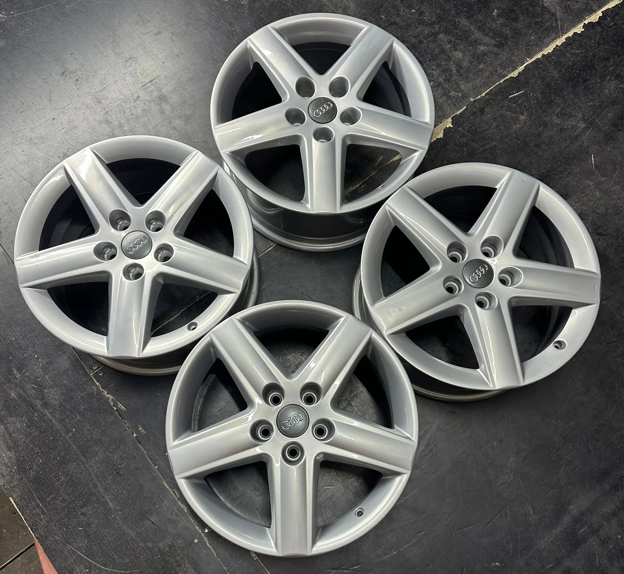5x112 17 İNÇ J7.5 ET45 ORJİNAL AUDI A6 JANT TAKIMI