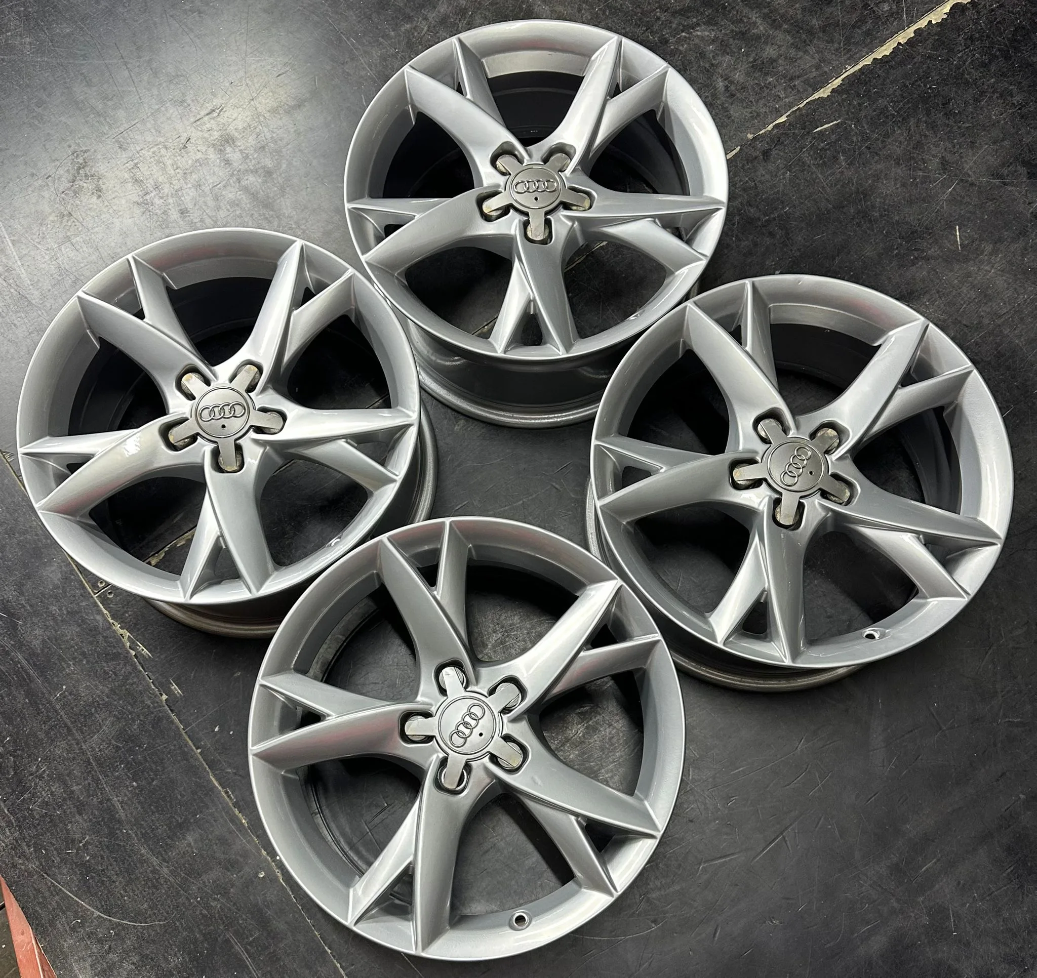 5x112 17 İNÇ J7.5 ET20 AUDİ SPEEDLİNE A5 A6 A4 A7 JANT TAKIMI (İŞLEMLİ)