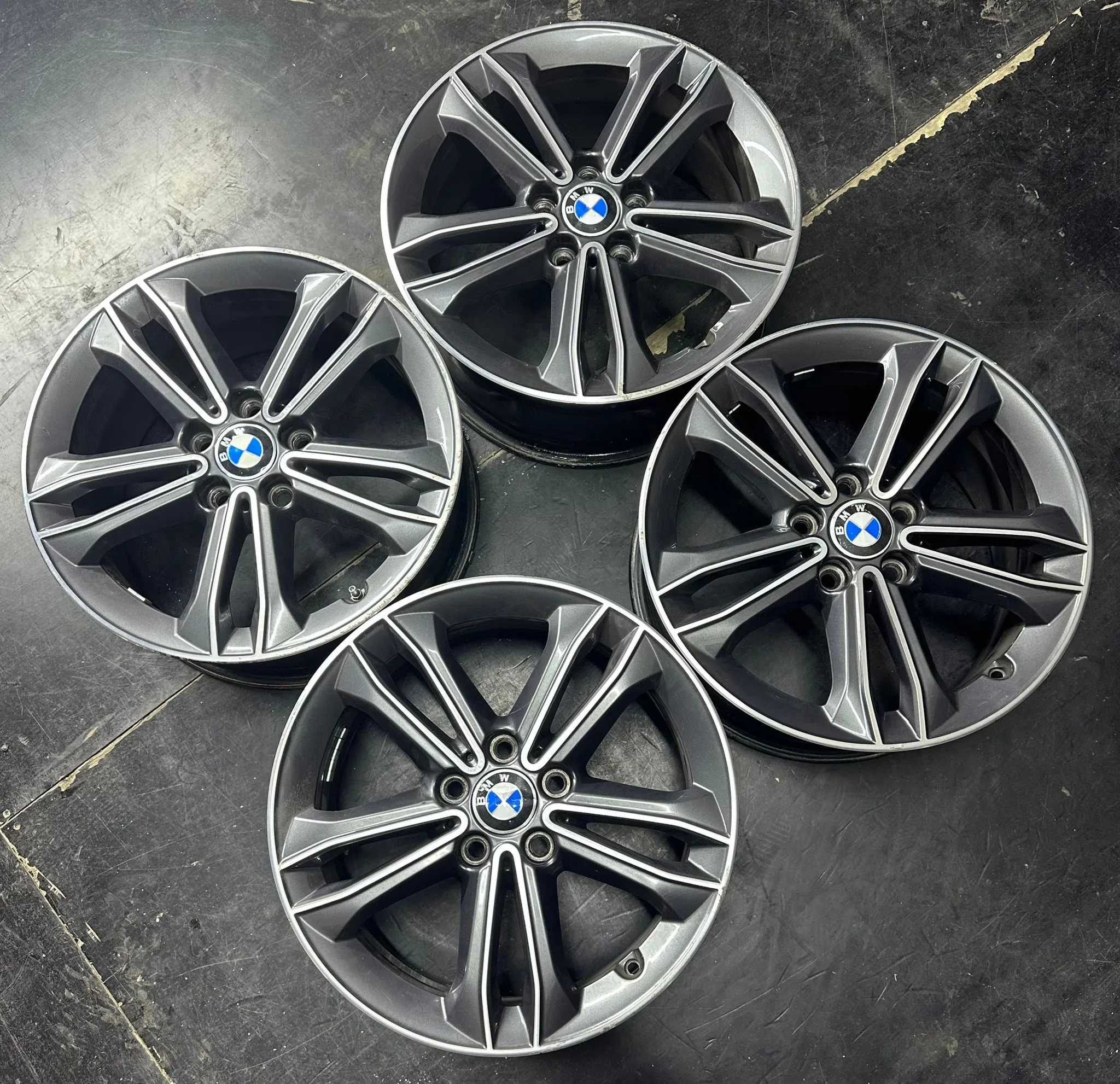 5x112 17 İNÇ J7.5 ET54 ORJİNAL BMW JANT TAKIMI