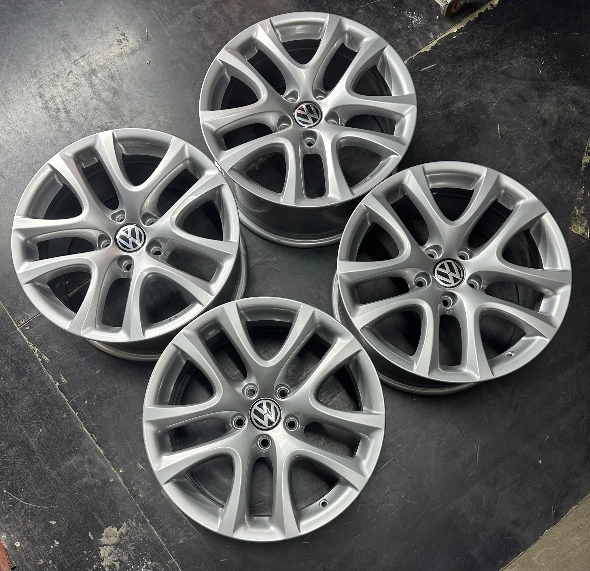 5x112 17 İNÇ J6 ET42 ORJİNAL VOLKSWAGEN SCİROCCO DONİNGTON JANT TAKIMI