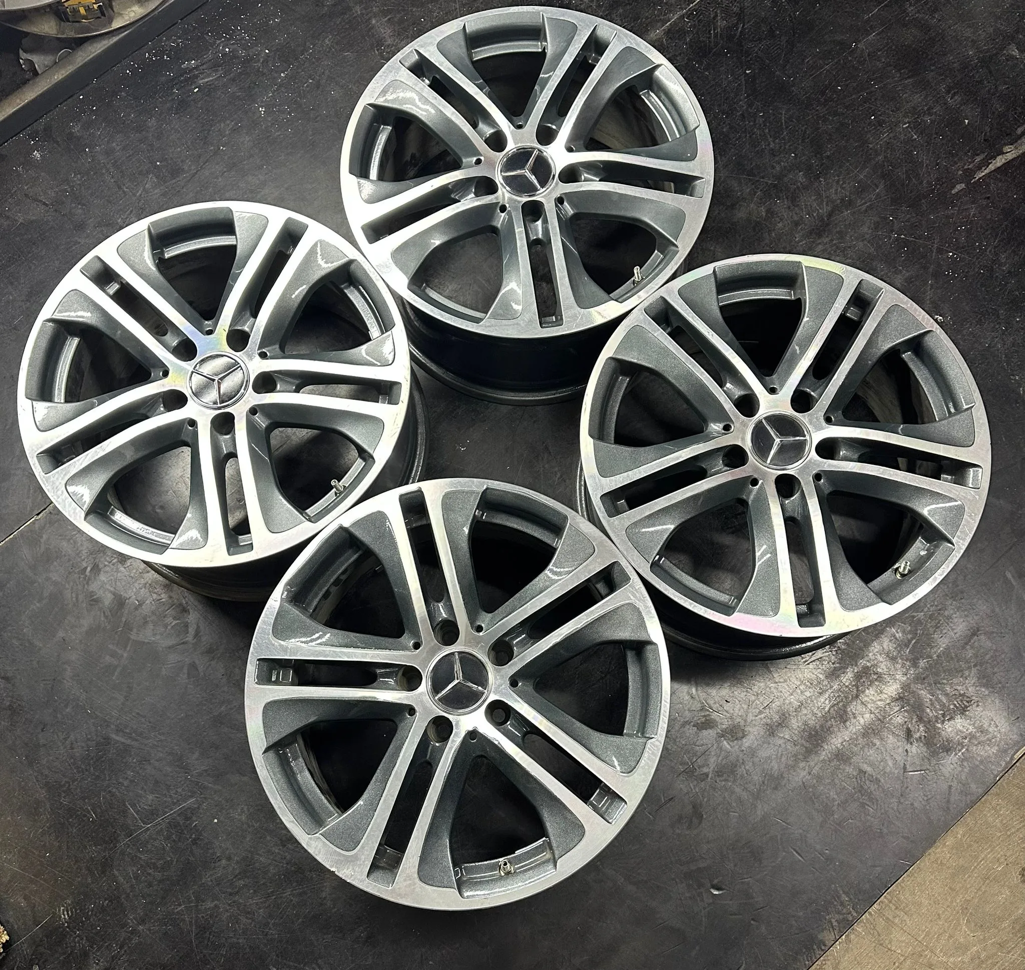 5x112 17 İNÇ J8 ET35 ORJİNAL MERCEDES JANT TAKIMI