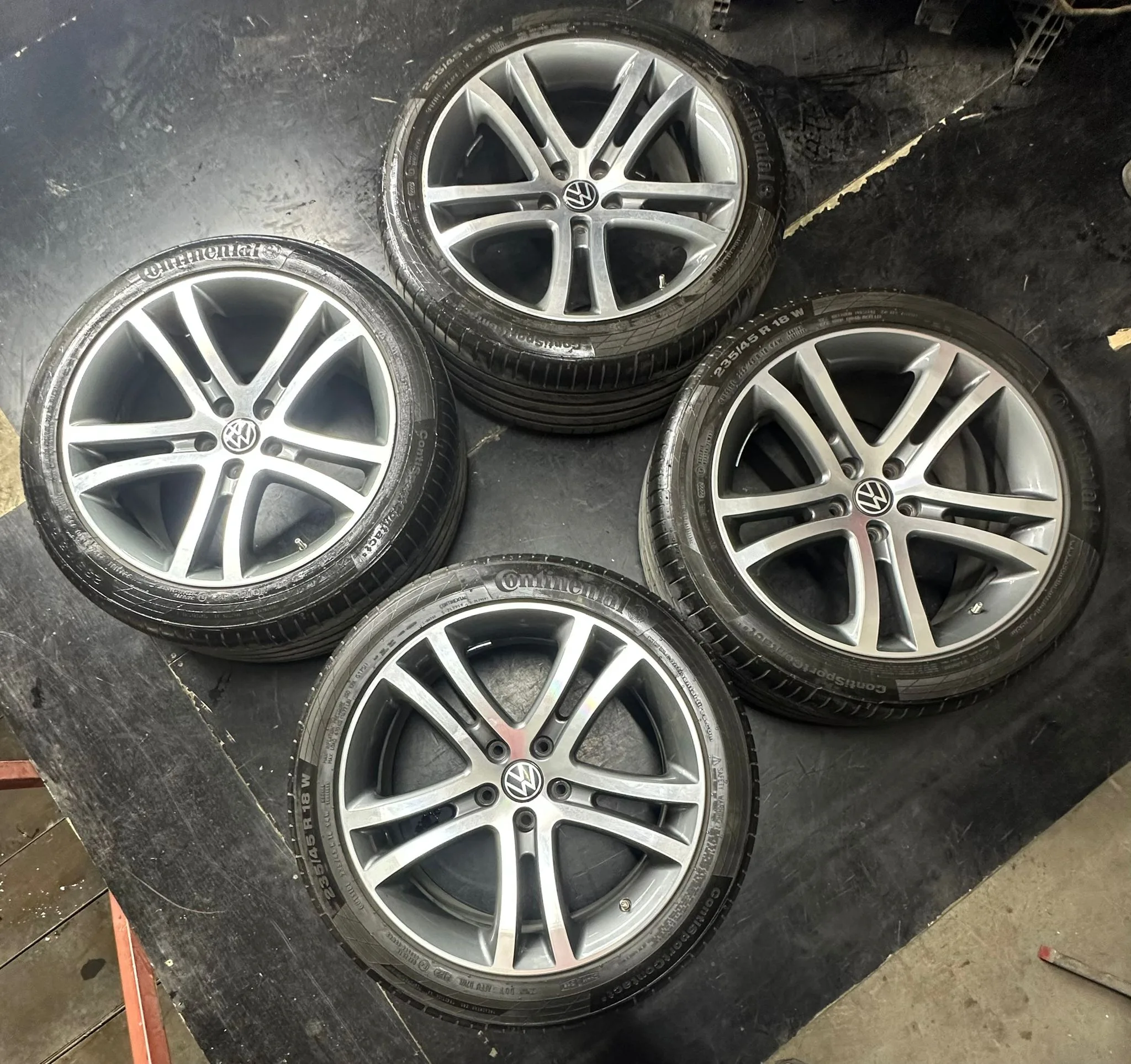5x112 18 İNÇ J8 ET40 235/45 18 2022 CONTİNENTAL SAVANNAH JANT LASTİK SETİ