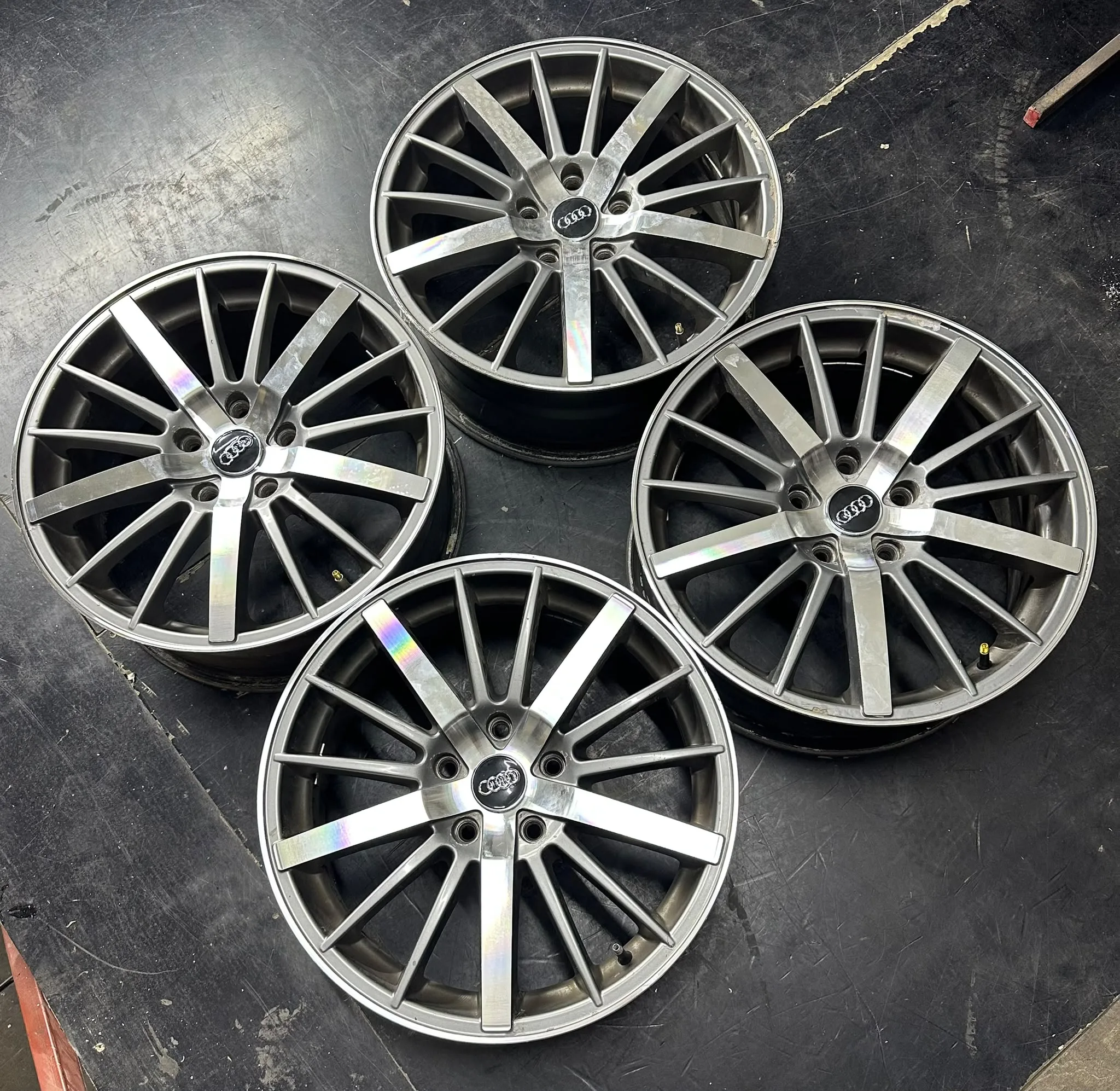 5x112 18 İNÇ J7.5 ET45 AUDİ JANT TAKIMI (İŞLEMLİ)