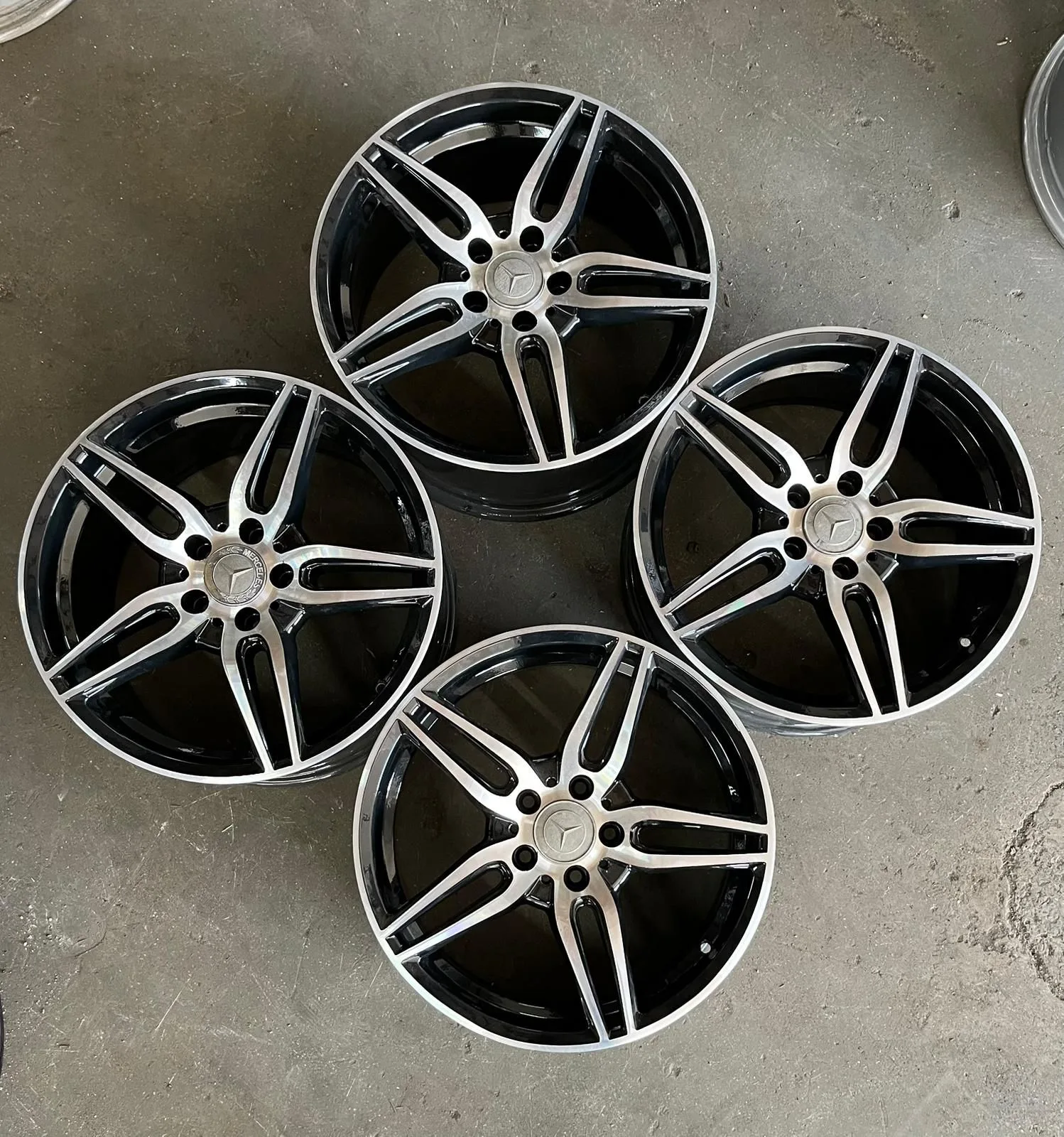 5X112 İNÇ 18 J8/J9 ET43/48 MERCEDES JANT TAKIMI (K6)
