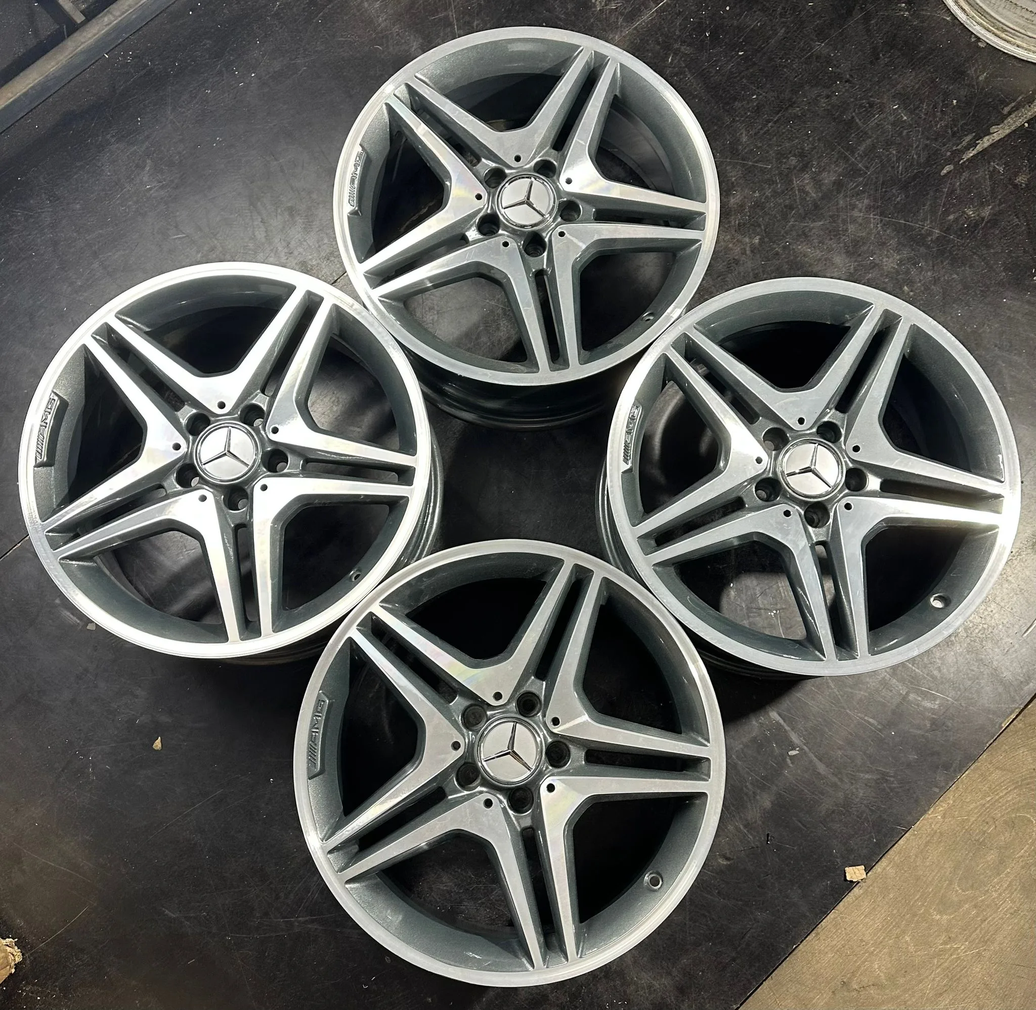 5x112 18 İNÇ J7.5 ET52 ORJİNAL MERCEDES W176 - C117 JANT TAKIMI