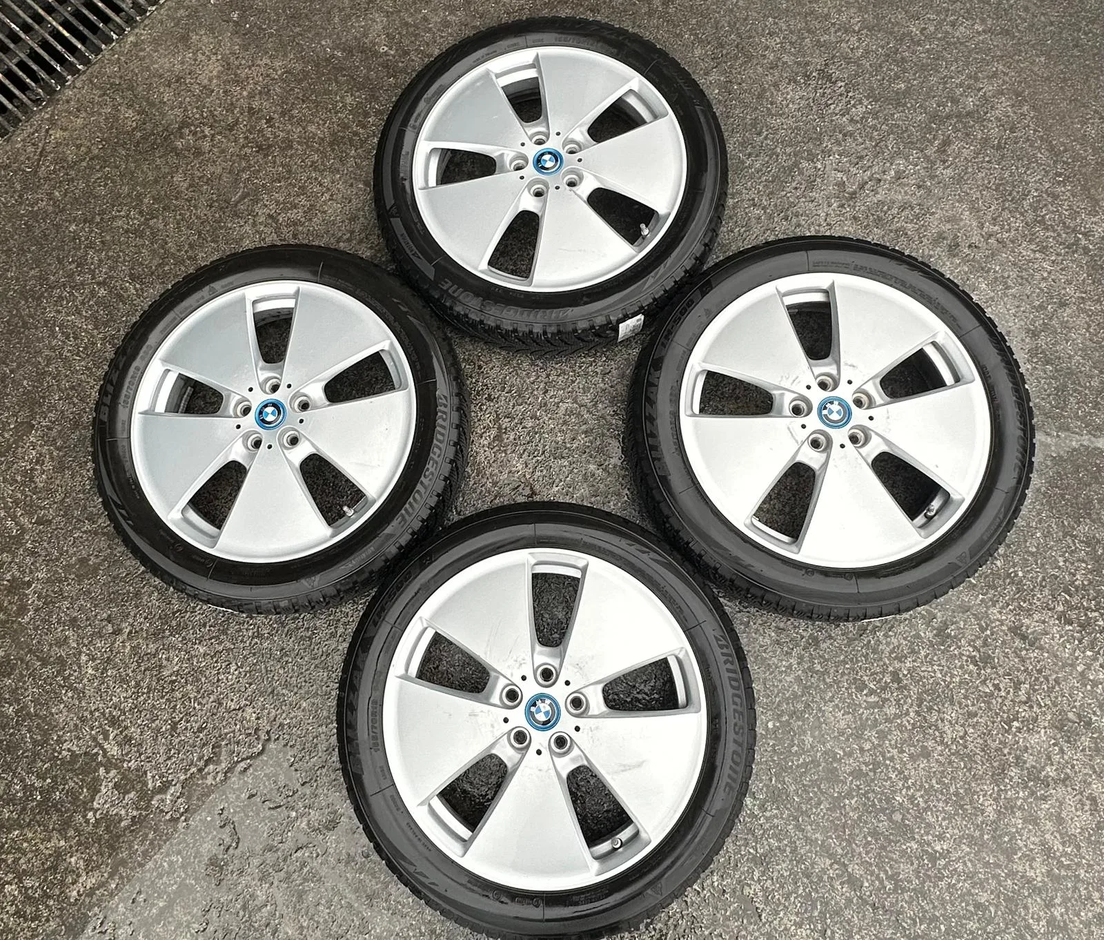 5x112 19 İNÇ J5 ET43 ORJİNAL BMW İ3 JANT LASTİK SETİ (K6)