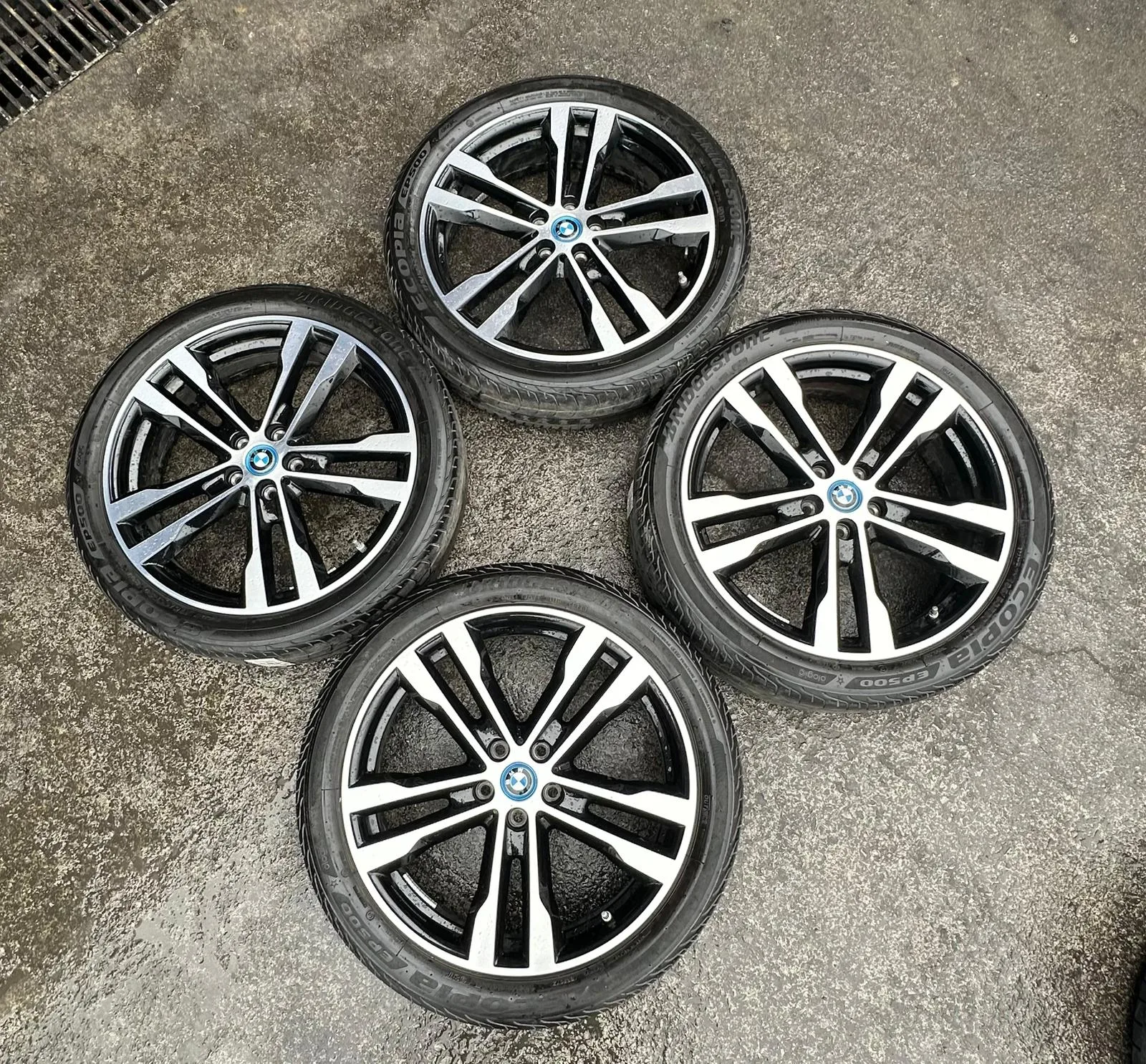 5x112 20 İNÇ J5.5-6 ET33-39 ORJİNAL BMW İ3ES JANT LASTİK SETİ (K6)