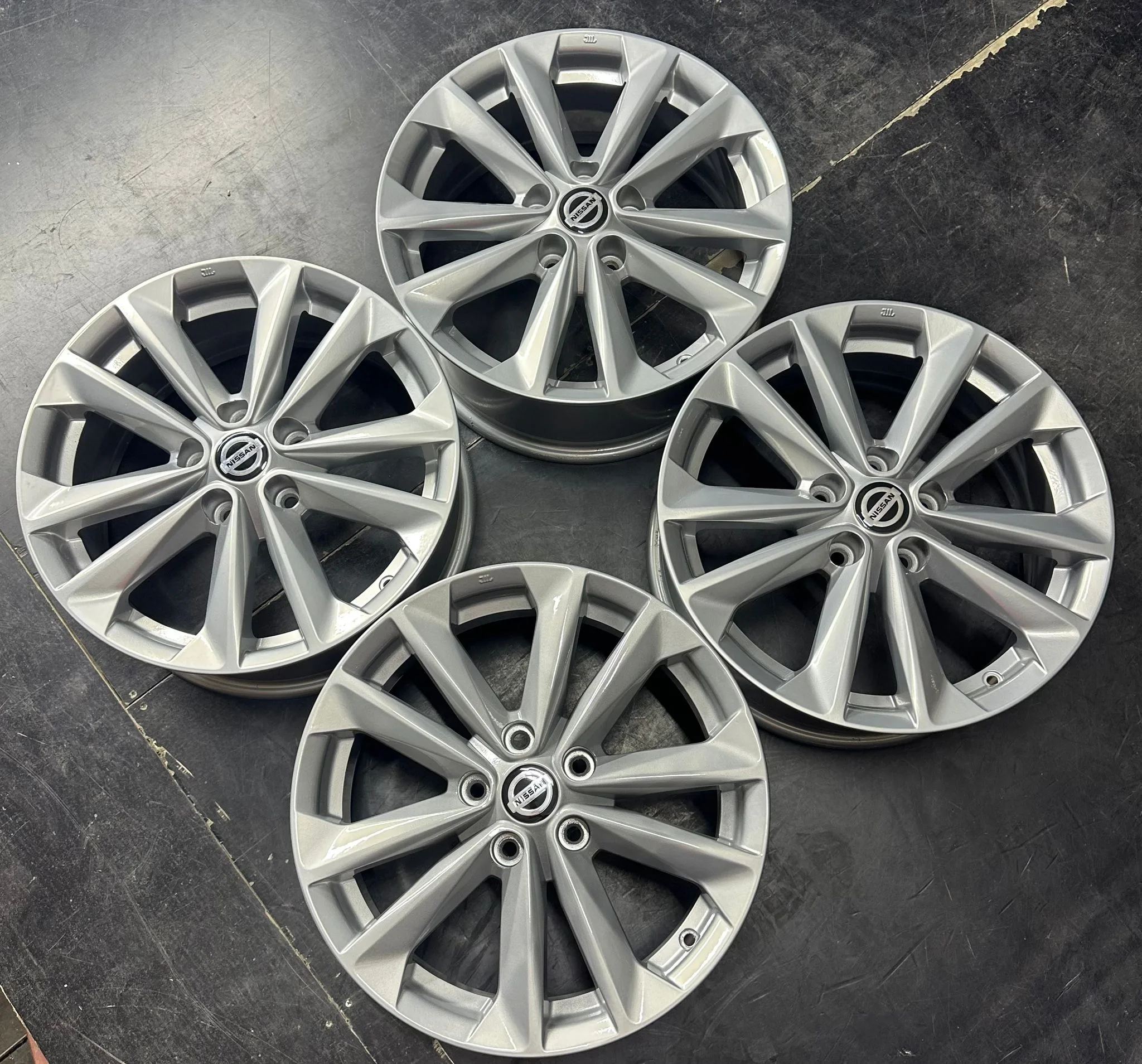 5x114.3 17 İNÇ J7 ET40 ORJİNAL NİSSAN QASHQAİ JANT TAKIMI