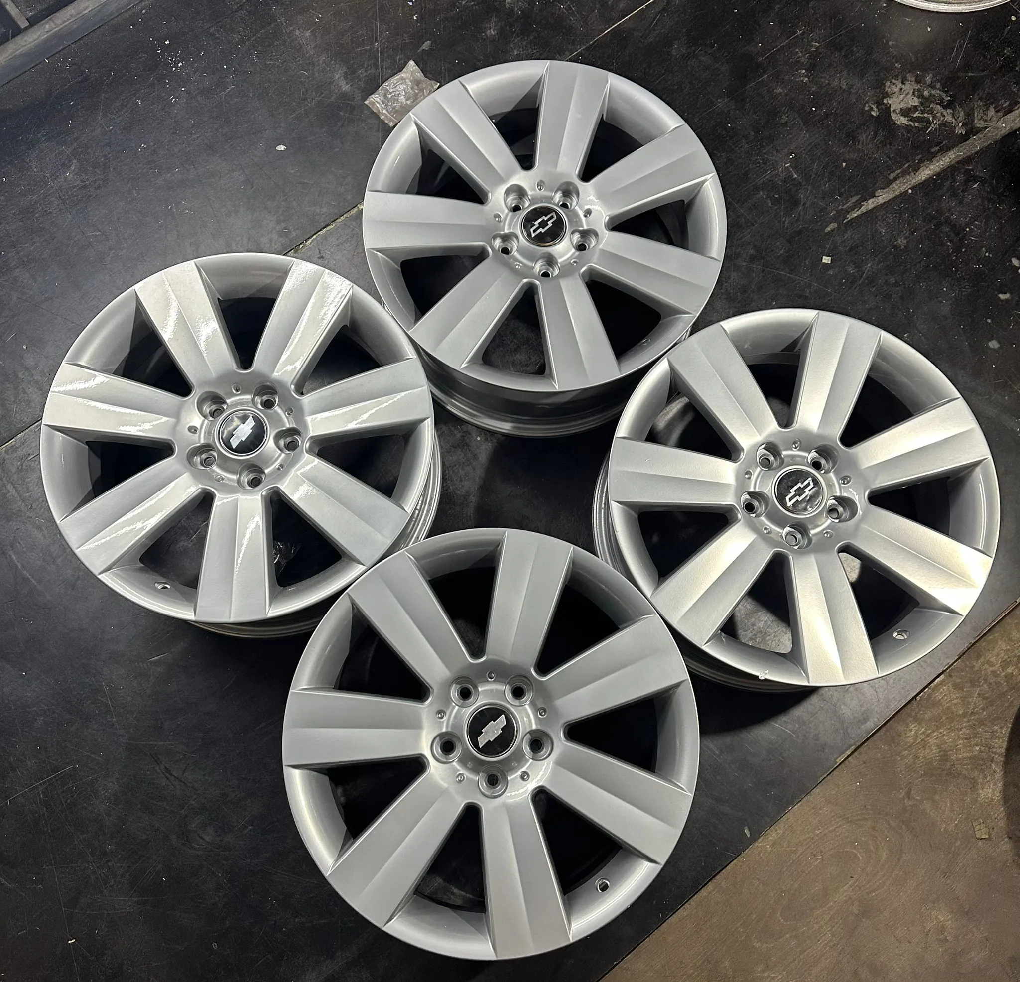 5x115 18 İNÇ J7 ET45 ORJİNAL CHEVROLET CAPTİVA JANT TAKIMI5x115 18 İNÇ J7 ET45 ORJİNAL CHEVROLET CAP
