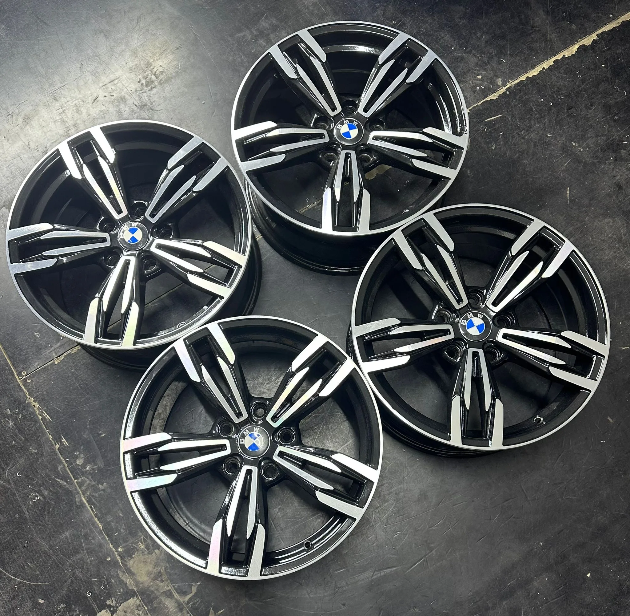 5x120 17 İNÇ J7.5 ET35 BMW M4 JANT F30 F10 E90 E92 F32 JANT TAKIMI (İŞLEMLİ)