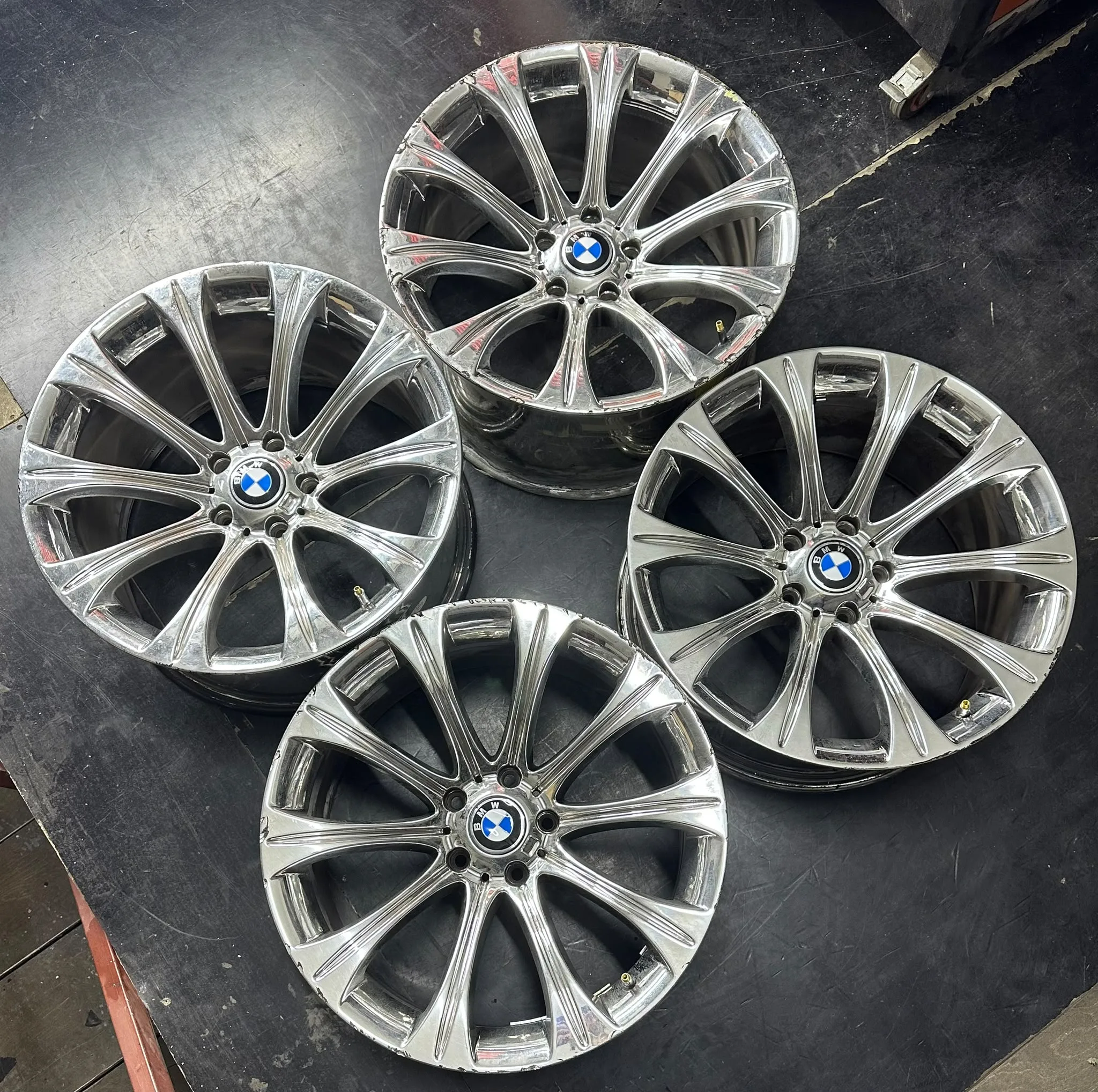 5x120 19 İNÇ J9/10 ET14/20 BMW M5 KROM JANT TAKIMI (İŞLEMLİ)