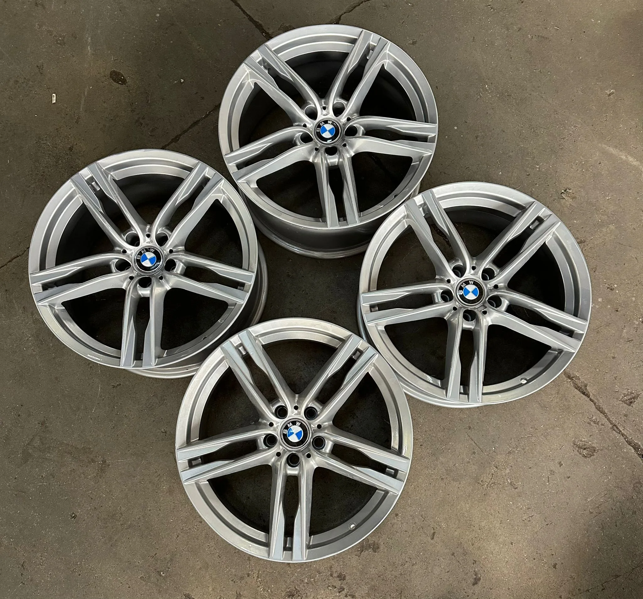 5x120 20 İNÇ J9.5/8.5 ET37/35 BMW F10 F30 DIŞA DÖNÜK JANT TAKIMI (K6 İŞLEMLİ)