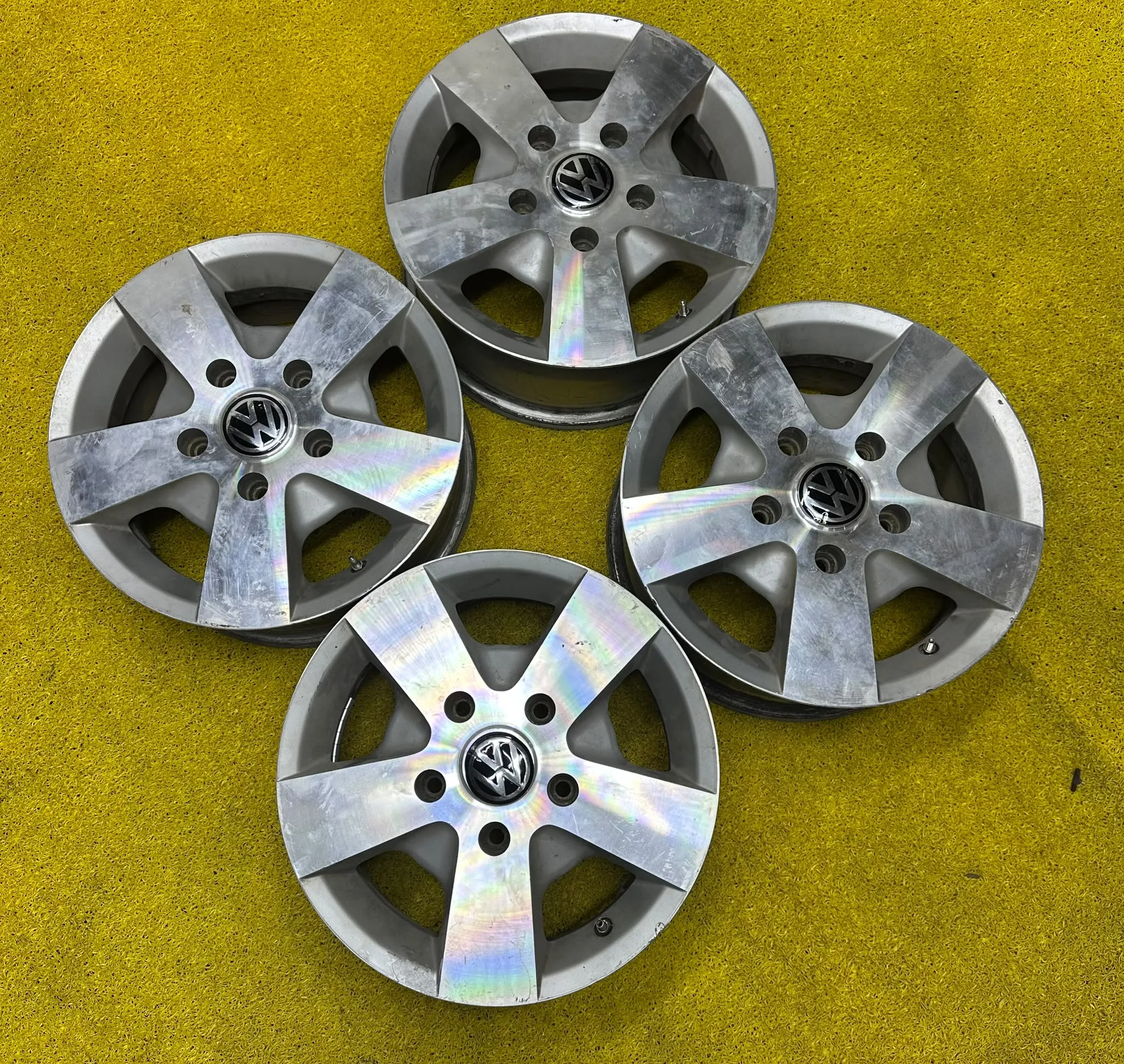 5x130 15 İNÇ J6.5 ET35 VOLKSWAGEN JANT TAKIMI(İŞLEMLİ)