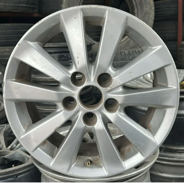 5 114.3 16 6.5 ET45 CH60.1 TOYOTA COROLLA AURIS 16 İNÇ 5X114.3 ORİJİNAL ÇIKMA TEK ÇELİK JANT